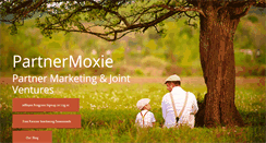 Desktop Screenshot of partnermoxie.com